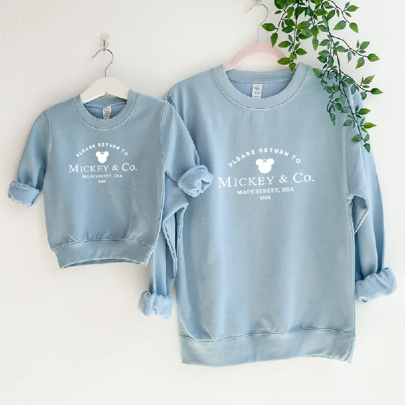 Return To USA Kids Matching Mum & Kid Sweatshirts