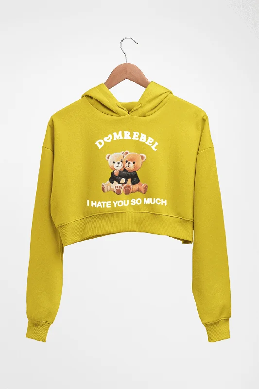 Domrebel Bear Crop HOODIE FOR WOMEN