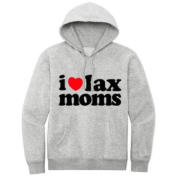 Lax Fan Original Hoodie - I Heart Lax Moms