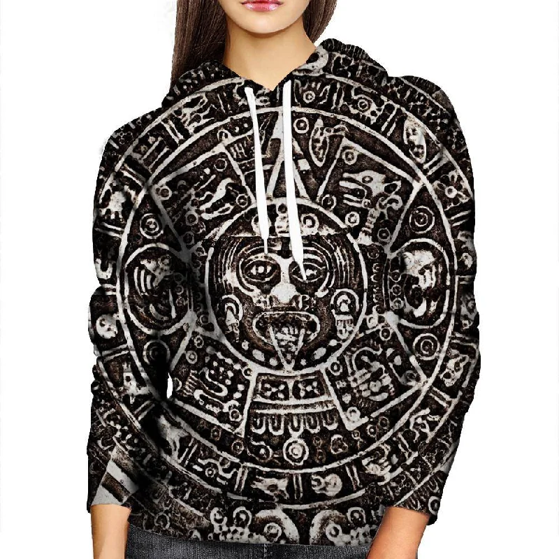 Aztec Sun Womens Hoodie