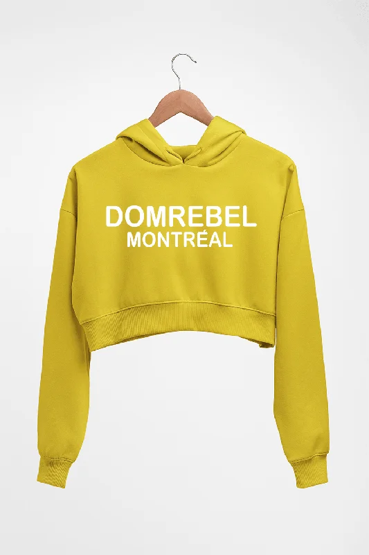 Domrebel Crop HOODIE FOR WOMEN