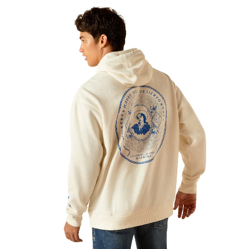 Ariat Men's Sendero Senorita Graphic Off White Pullover Hoodie 10047844