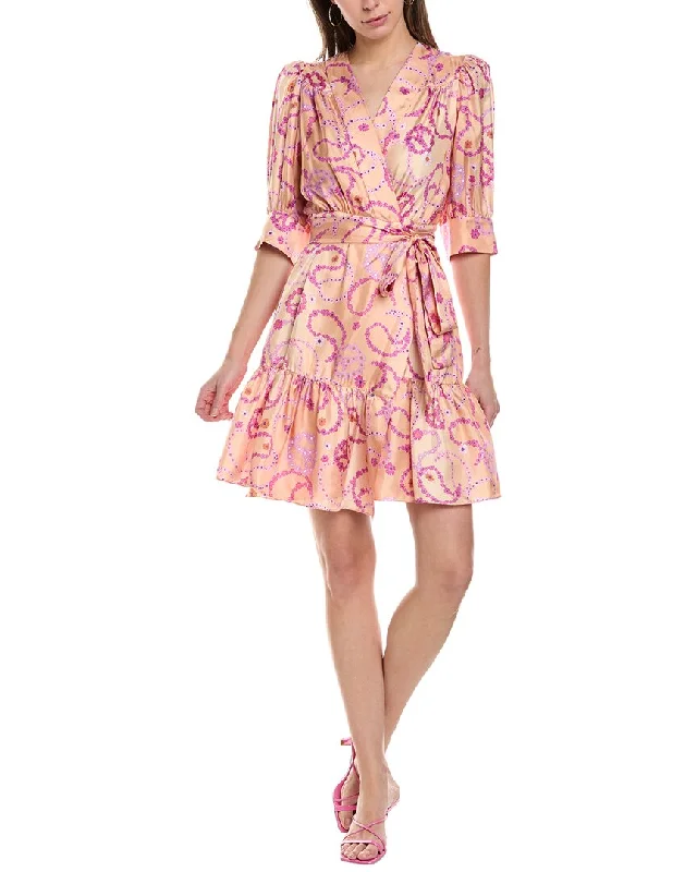 Sandro Silk Wrap Dress