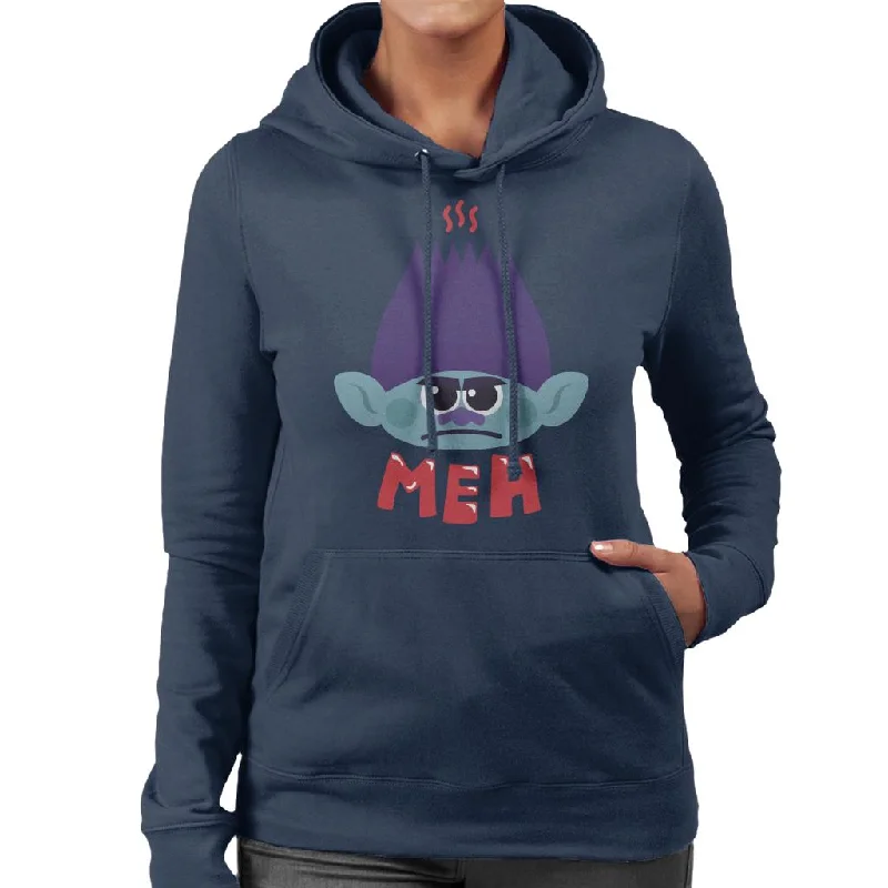 Trolls Branch Meh Women's Hooded Sweatshirt