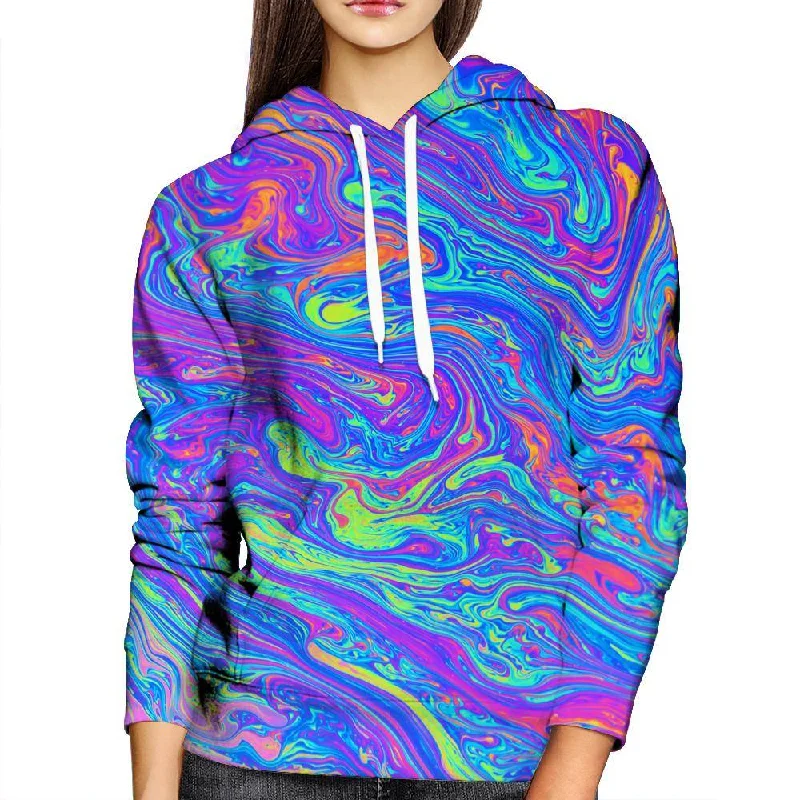 Magical Waves Womens Hoodie