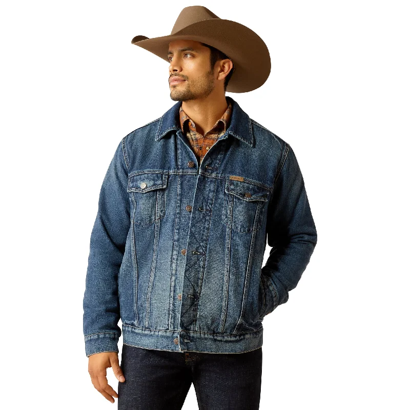 Ariat Men's Blanket Lined Victor Denim Trucker Jacket 10051865