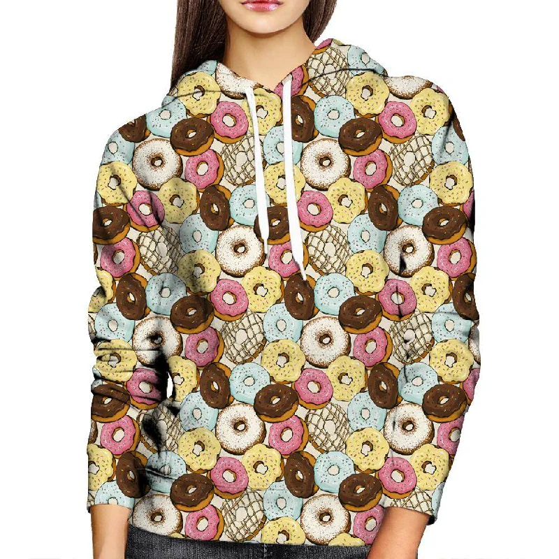 Donut Womens Hoodie