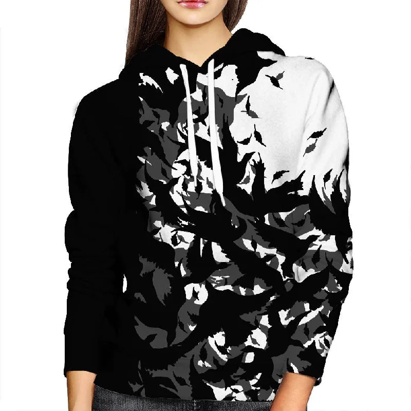 Dark Flight Womens Hoodie