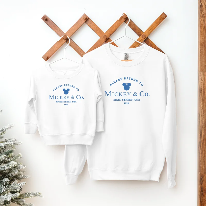 Return To USA Kids Matching Mum & Kid Sweatshirts