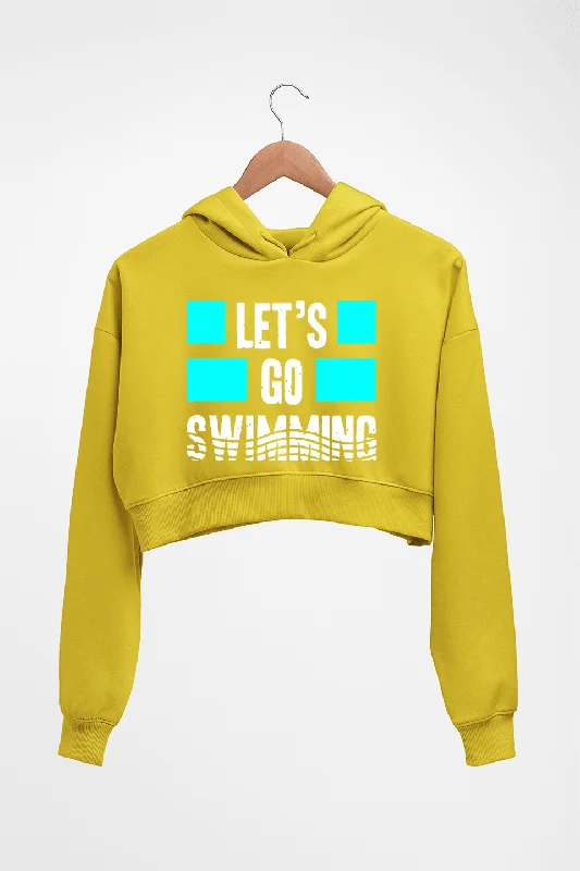 Swimming Crop HOODIE FOR WOMEN