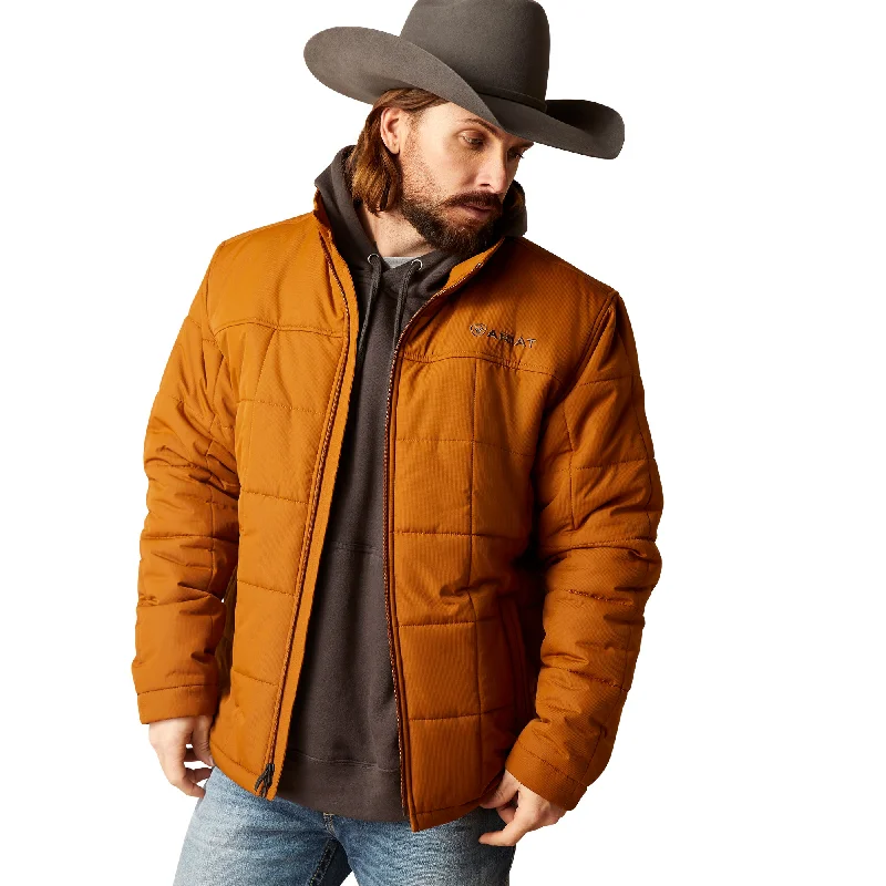 Ariat Men's Crius Insulated Chestnut Brown Jacket 10046667