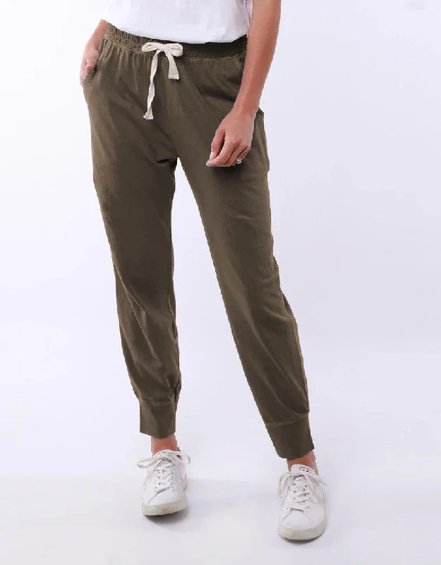 Wash Out Lounge Pants - Khaki