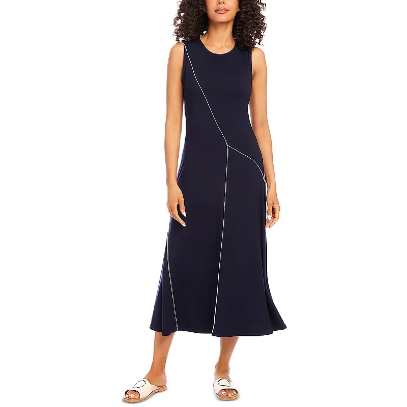 Womens Solid Long Maxi Dress