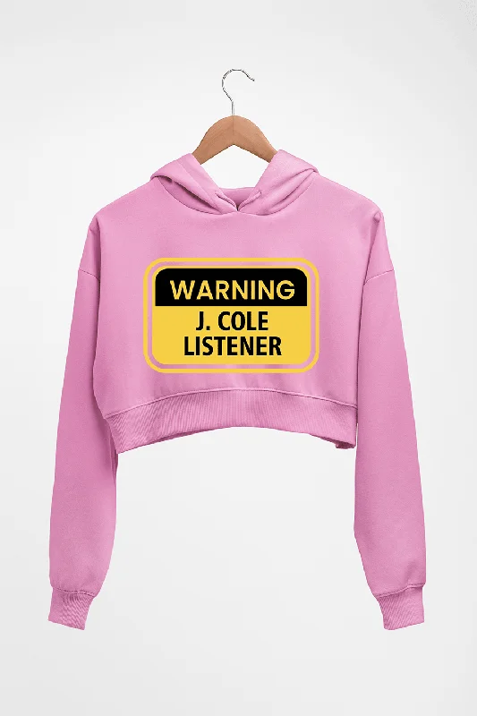 J. Cole Crop HOODIE FOR WOMEN