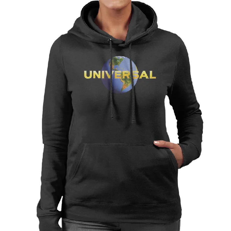 Universal Pictures Classic Modern Logo Women's Hooded Sweatshirt