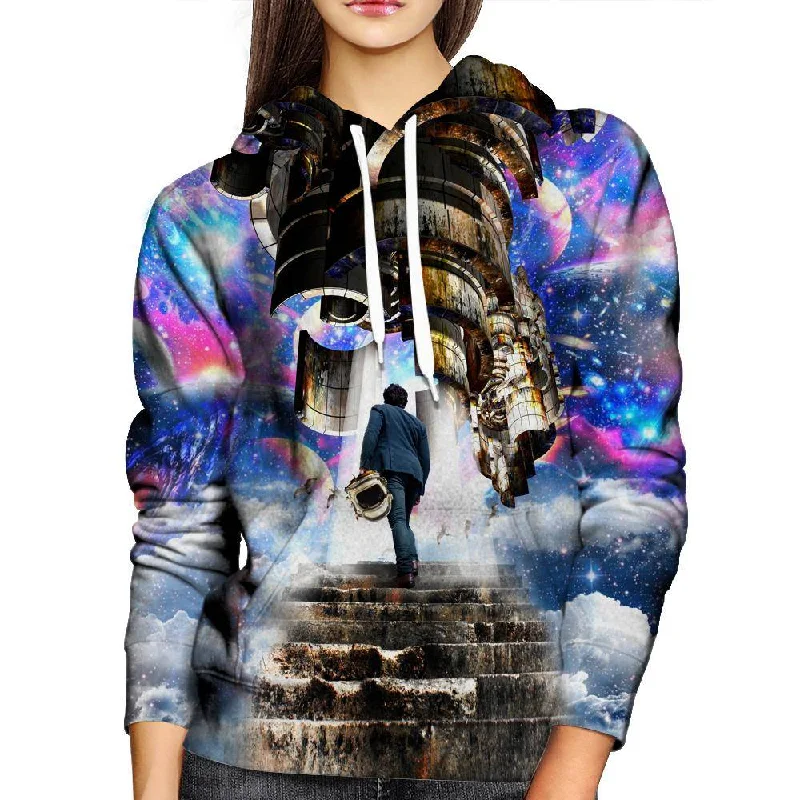 Gateway To The Galaxy Womens Hoodie