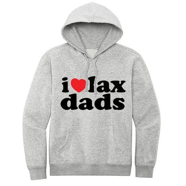 Lax Fan Original Hoodie - I Heart Lax Dads