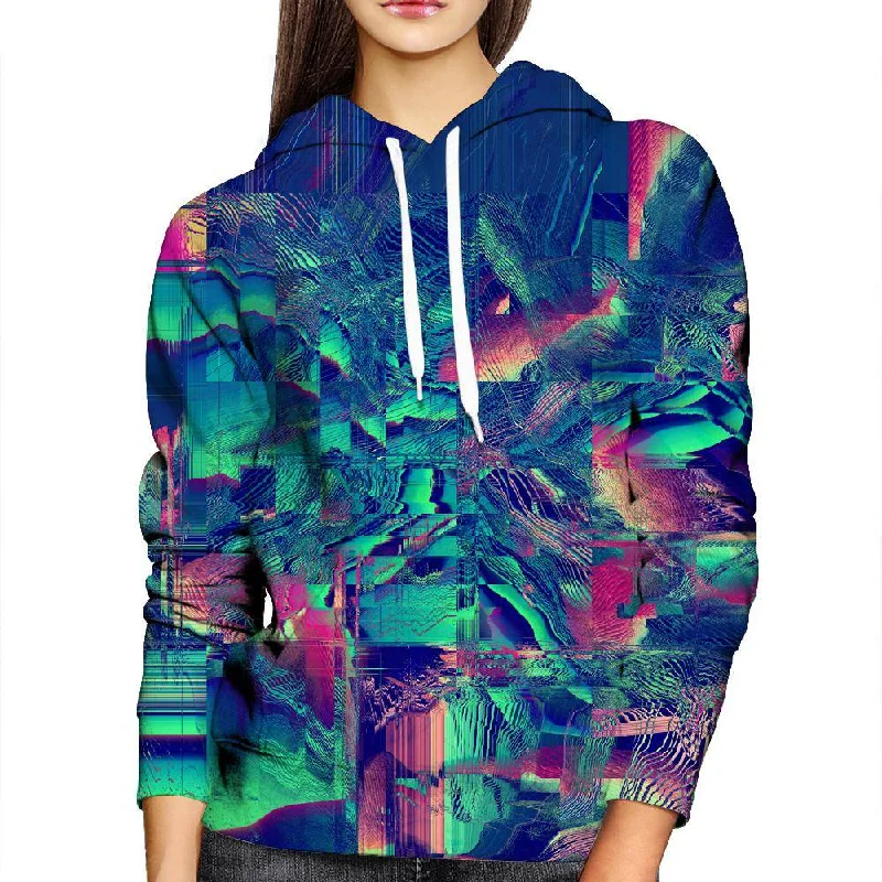 Master Glitch Womens Hoodie