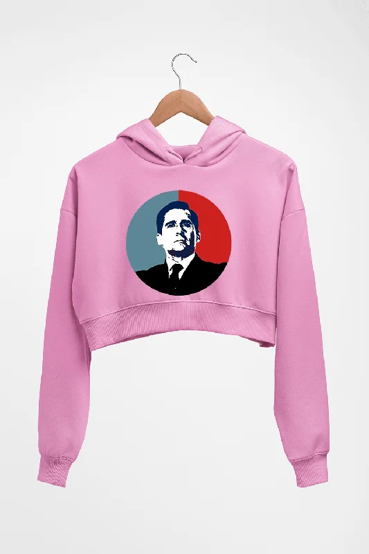 Michael Scott Crop HOODIE FOR WOMEN