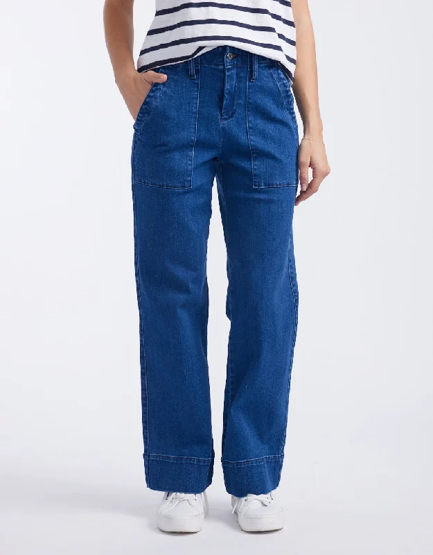 Celeste Wide Leg Jeans  - Midwest Blue