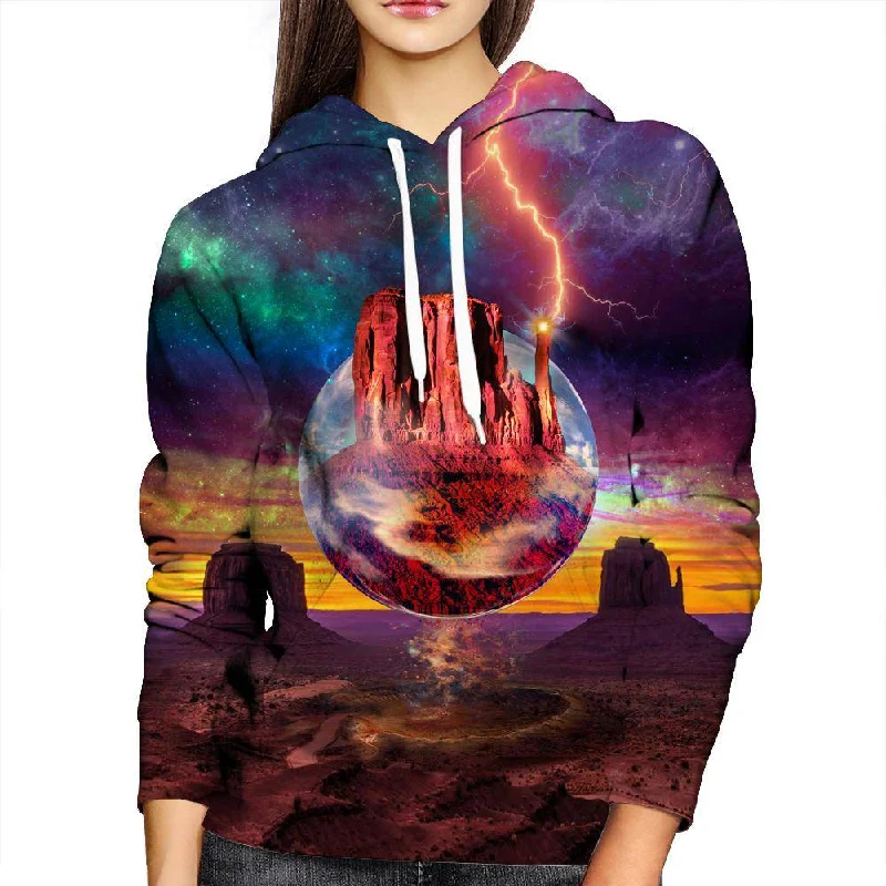 Arizona Monument Valley Womens Hoodie