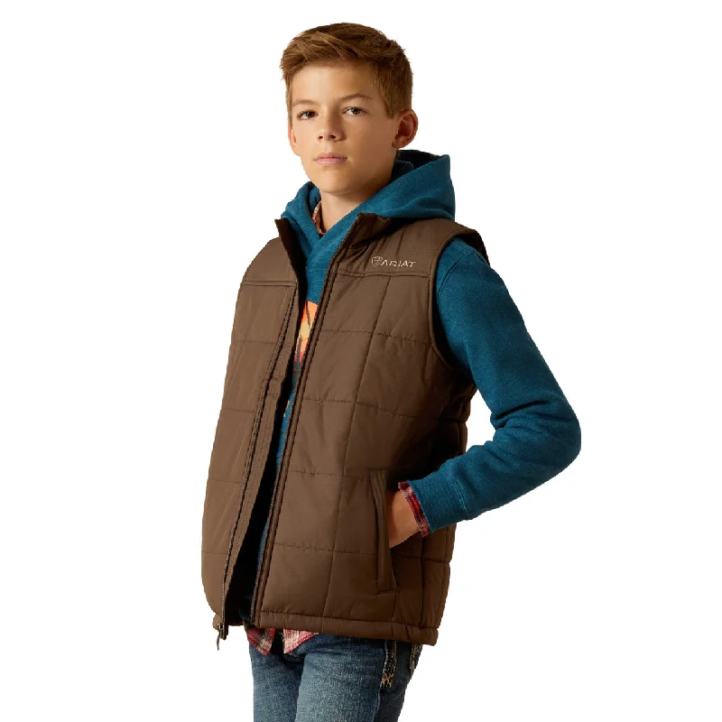 Ariat Youth Boy's Crius Banyan Bark Insulated Vest 10052351