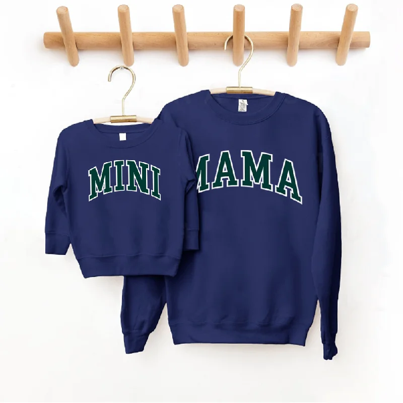 Mama & Mini Essential Varsity Matching Sweatshirts