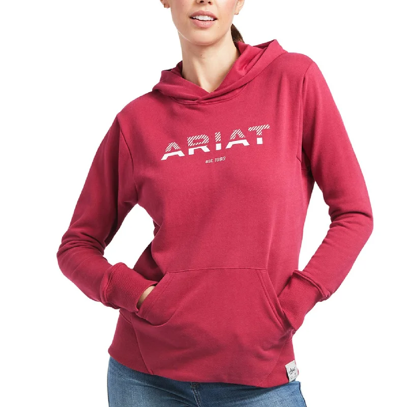 Ariat® Ladies 3D Logo 2.0 Red Bud Hoodie 10039221