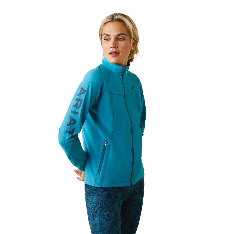 Ariat® Ladies Agile Softshell Mosaic Blue Jacket 10043492