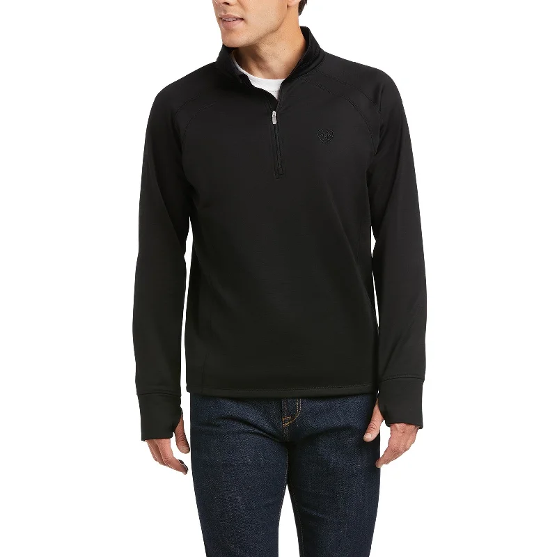 Ariat Men's TEK Team 1/2 Zip Black Sweatshirt 10037465