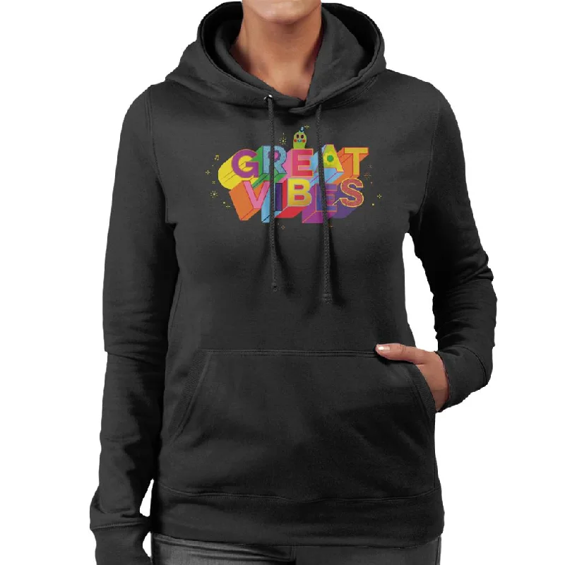 Trolls Mr Dinkles Great Vibes Women's Hooded Sweatshirt