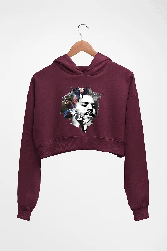 J. Cole Crop HOODIE FOR WOMEN