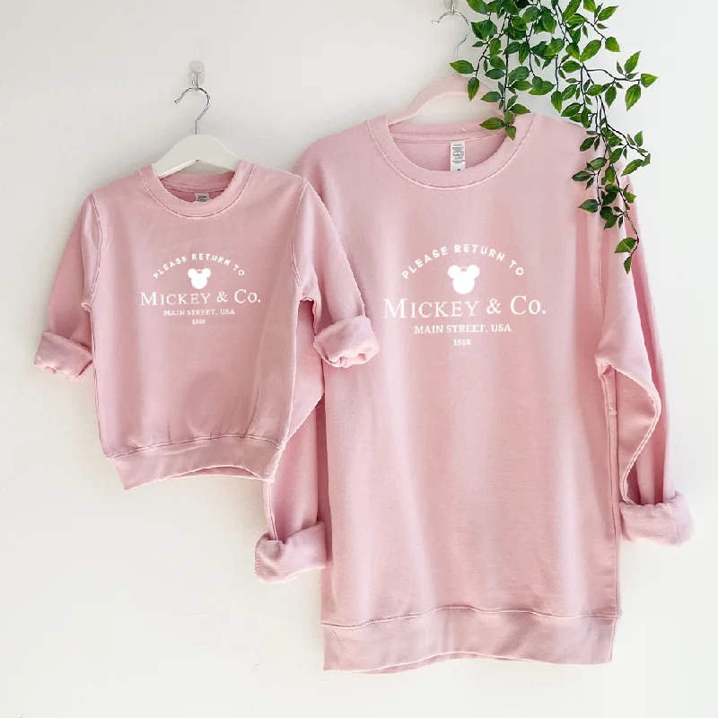 Return To USA Kids Matching Mum & Kid Sweatshirts