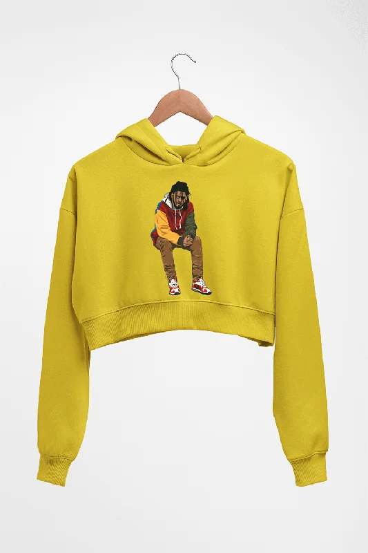 J. Cole Crop HOODIE FOR WOMEN