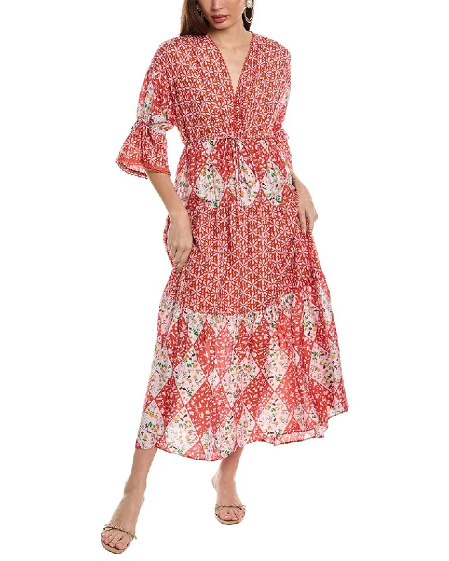 Diane von Furstenberg Boris Silk-Blend Shift Dress