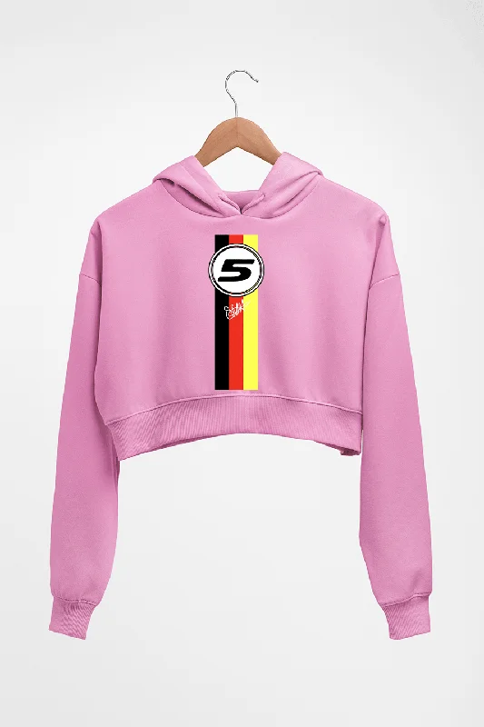 Sebastian Vettel F1 Crop HOODIE FOR WOMEN