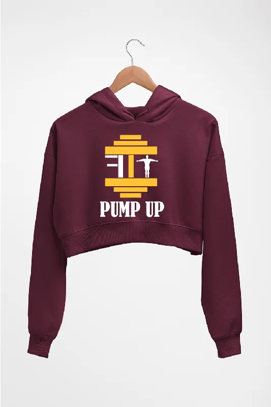 Fit Gym Crop HOODIE FOR WOMEN