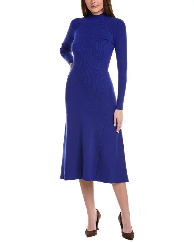 Reiss Chrissy Knitted High Neck Dress