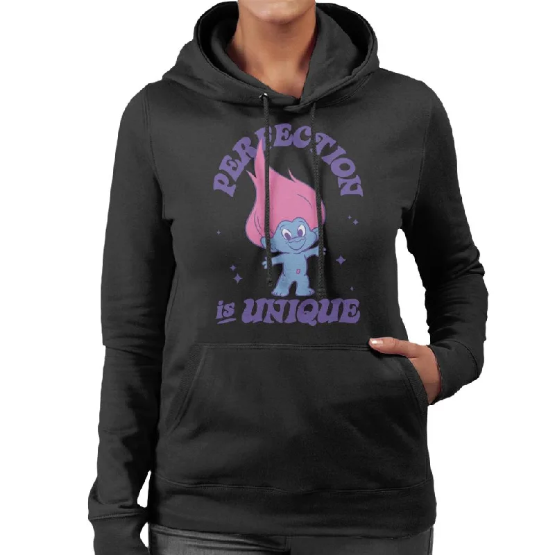 Trolls Perfection Is Unique Women's Hooded Sweatshirt