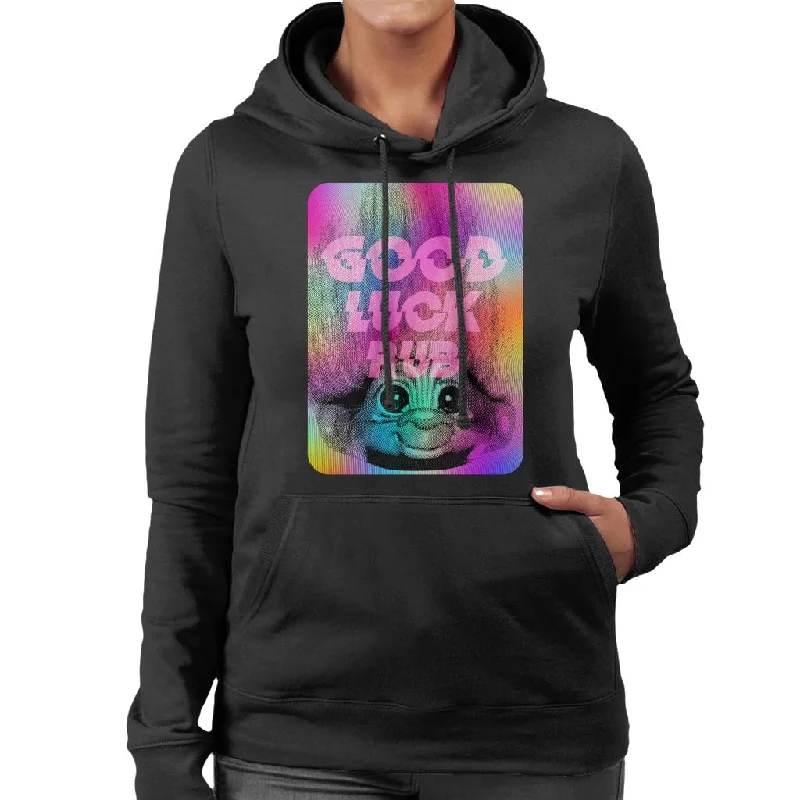 Trolls Good Luck Rub Women's Hooded Sweatshirt