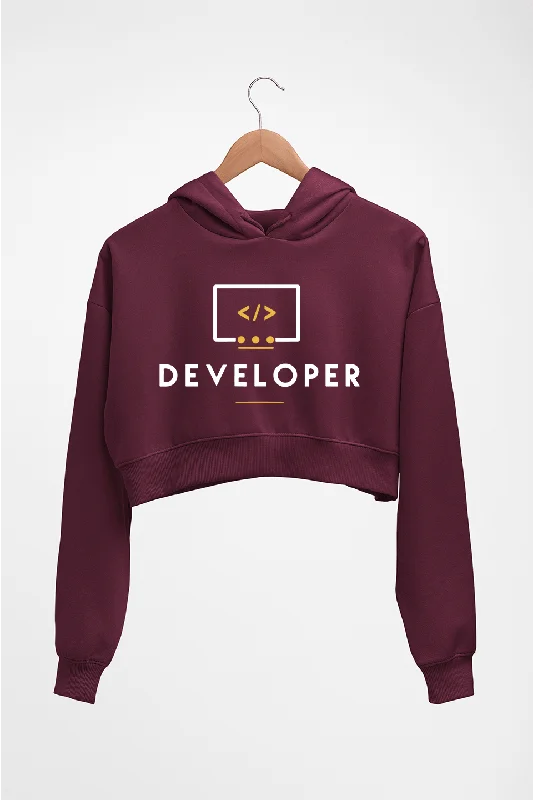 Developer Crop HOODIE FOR WOMEN