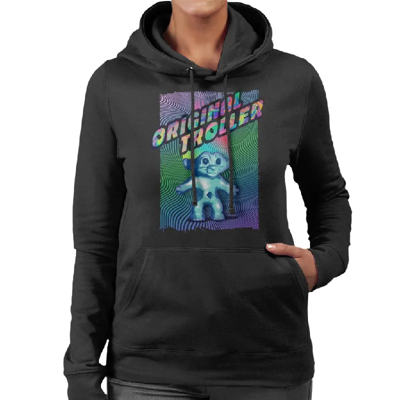 Trolls Psychedelic Wave Original Troller Women's Hooded Sweatshirt