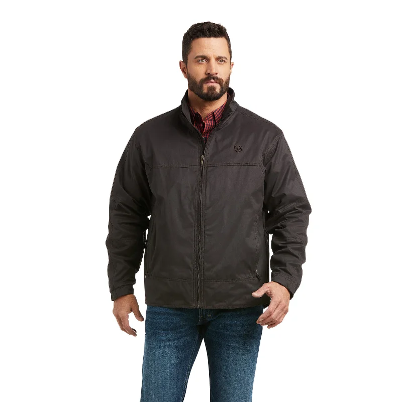 Ariat Men's Grizzly Canvas Espresso Lightweight CC Jacket 10037498